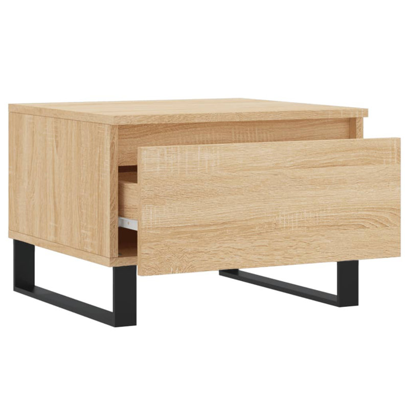 Coffee Table with Storage, Sonoma Oak