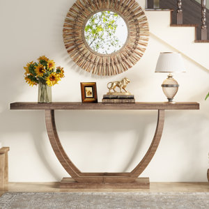 Rahmel 62.99" Console Table, Industrial Hallway Table