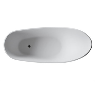 Alto 67'' x 30'' Soaking Solid Surface Bathtub