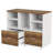 Maidel 39.37'' Wide 2 -Drawer Mobile File Cabinet-1453845201