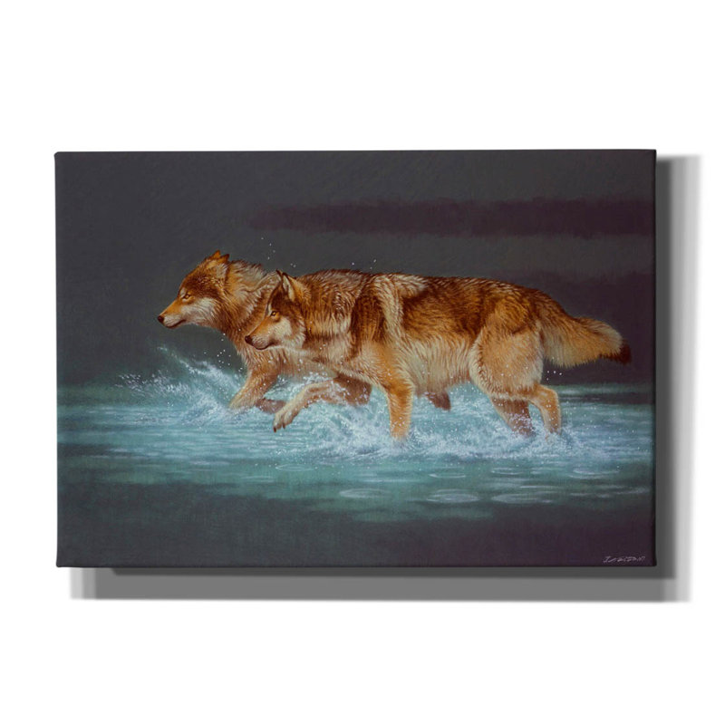 «Evening Travels» par Joh Naito sur toile