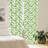 Palm Leaf Semi-Sheer Rod Pocket Curtain Panels-45208108