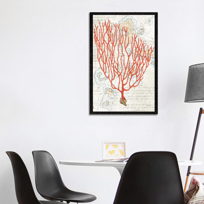 Textured Coral IV by Avery Tillmon - Print on Canvas