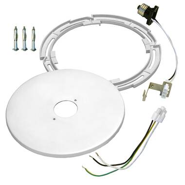 westinghouse lighting 0101100 recessed light converter 1 finished white