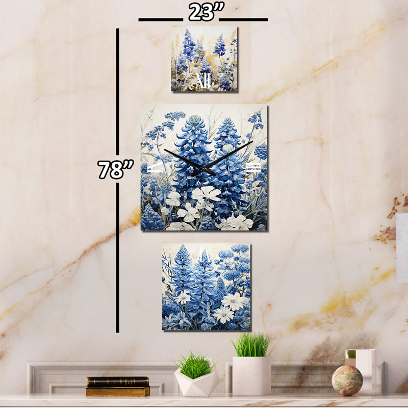 Jeidyn Metal Wall Clock
