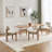 Wooden Dining Chairs Set Of 2, Modern Fabric Upholstered Chairs For Kitchen And Dining Room, Ideal For Farmhouse Decor-120214089