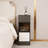 1-Drawer 2-shelf Modern Semi-open Nightstand