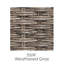 Causeuse en teck avec coussins Sunbrella Nataly