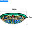 Plafonnier encastré 3 lumières 16 po Bourbana Tiffany-1844335547