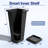 Tall Planter 2 Pairs-Plastic Flower Pot  Large Indoor and Outdoor Planters for Front Porch and Patio（4 Pieces）-542178957