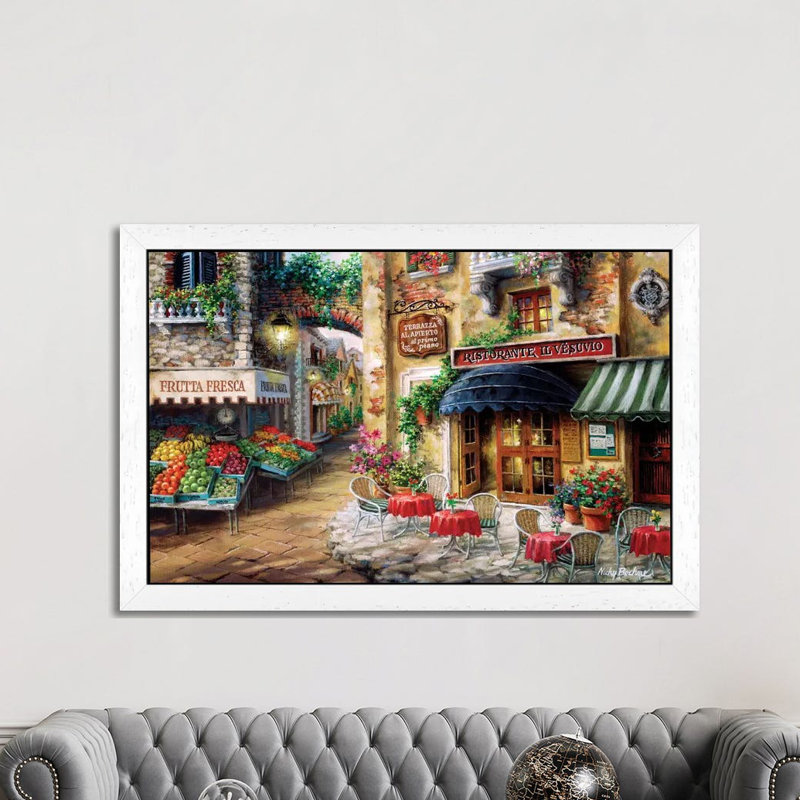 Buon Appetito - Wrapped Canvas Print, 101.6 cm H x 66.04 cm W x 1.91 cm D, White Framed