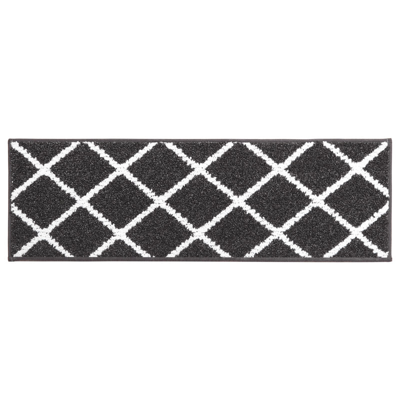 Tapis d'escalier antidérapant Minghui, Noir, 15