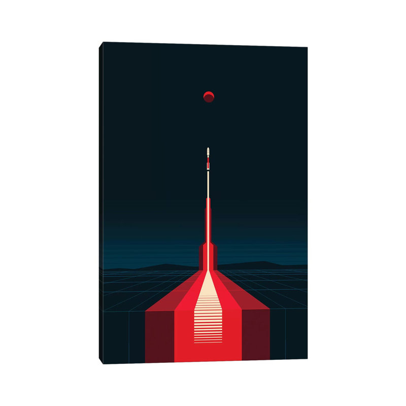Lift Off - Wrapped Canvas Print, 66.04 cm H x 45.72 cm W x 1.91 cm D