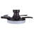 36" Indoor/Outdoor Retractable Blade Ceiling Fan with Light and Remote, Modern Fandelier Ceiling Fan, Patented Design Technology, Stronger Thicker Blades, Damp Rated, Oil Rubbed Bronze-635188106