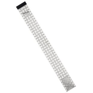 6 Mini Ruler Imperial/metric Template ~1/4- Clear Acrylic -  Quilting/sewing