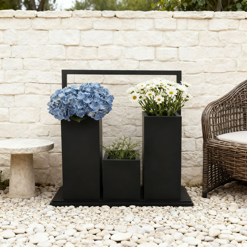 Outdoor Metal Large Planter Box