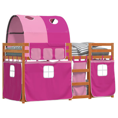 Wobnar Solid Wood Bed