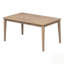 Ensemble de salle à manger 6 pièces Classic and Traditional, bois naturel délavé, table, 4 chaises et banc inclus