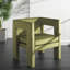 Fauteuil en velours 26 po Shikha-974610177