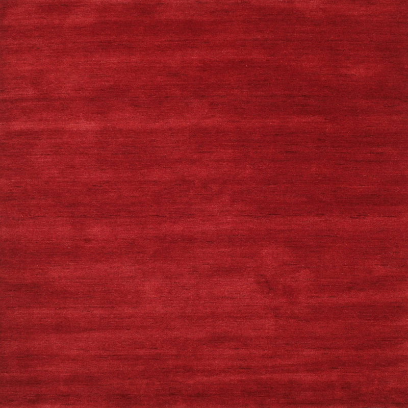 Tapis rouge contemporain, Carré 3 pi