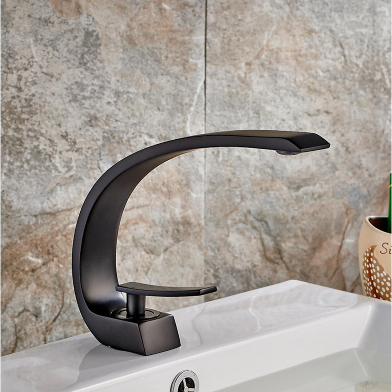 Bathroom Faucet, Matte Black