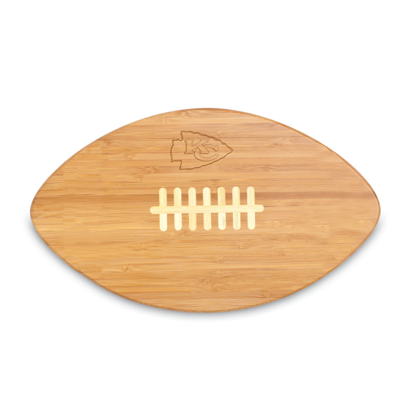NFL Bamboo Touchdown Pro Engraved Board, Kansas City Chiefs