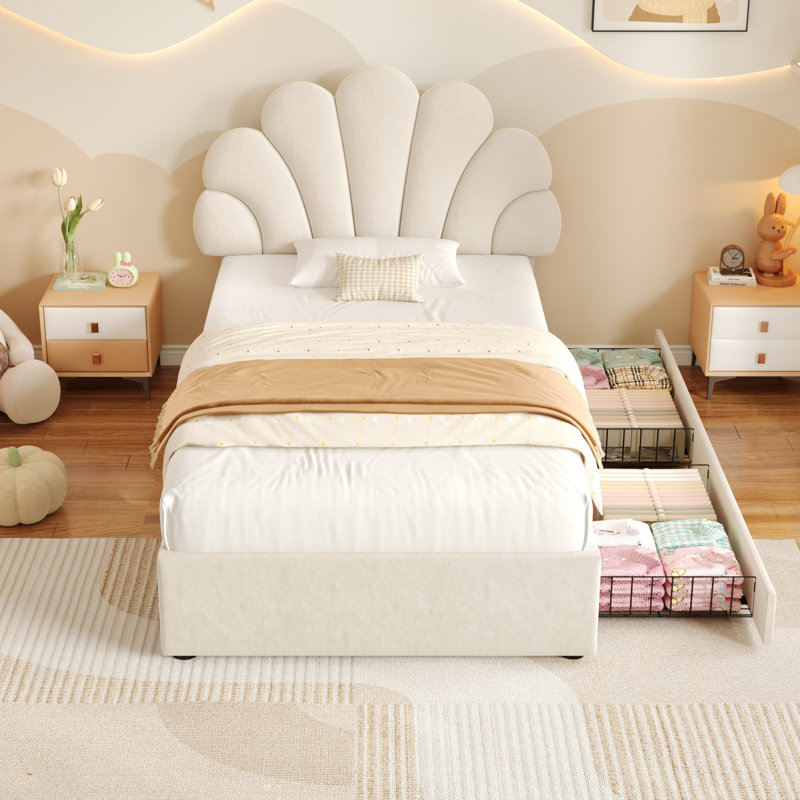 Solid Wood Bed