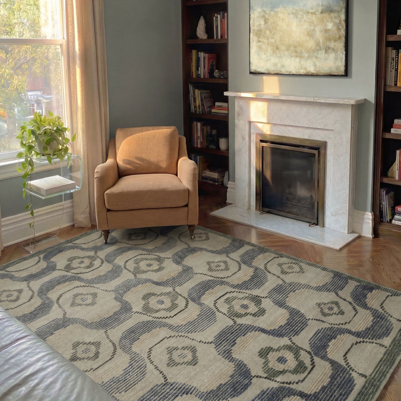 Tapis en laine Cora, 9 pi x 12 pi
