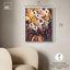 «Queen of the Fall», art mural abstrait sur toile par Art Remedy-104334661-104334672