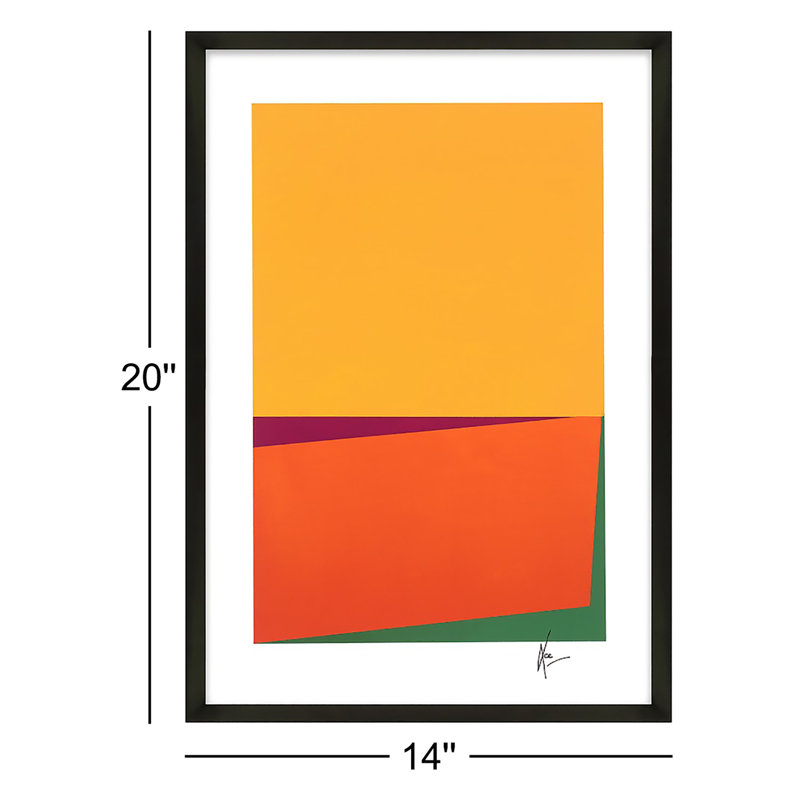 Sahara & Kalahari. Set Of 2 Print by Lee Lessem, 20" H x 14" W x 1.25" D, Black