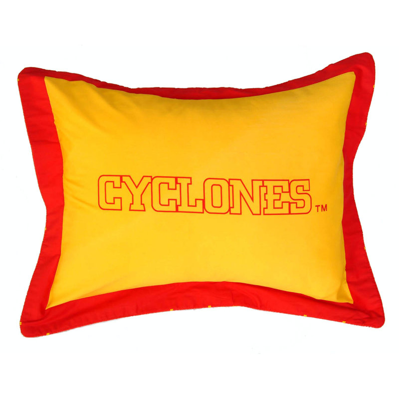 NCAA Cotton Blend Sham Set