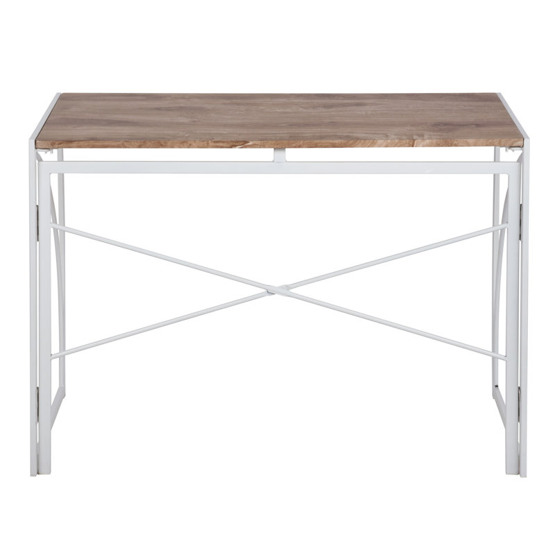 Bureau d'ordinateur de table pliable en bois l 40,9 po