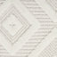 Tapis intérieur / extérieur ivoire / blanc Foundry Select-1725424161