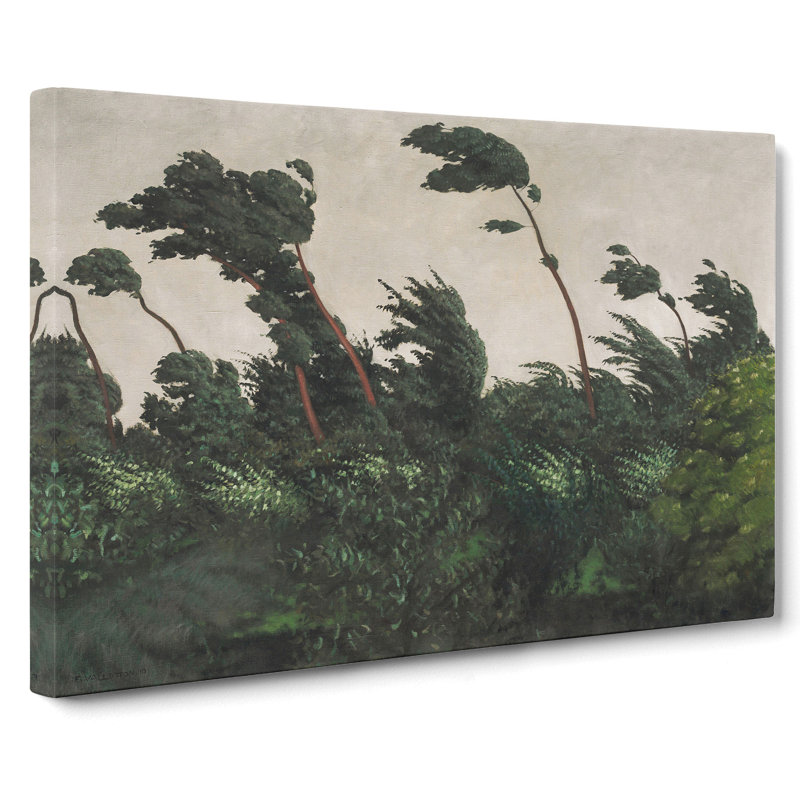 The Wind by Felix Vallotton - Wrapped Canvas, 35cm H x 50cm W x 3cm D