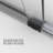 Celesta 48'' - W x 72'' H Bypass Door Semi-Frameless Shower Door with-14171011-17243226