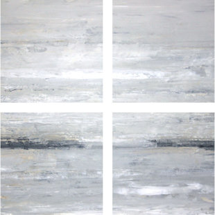 Seacliff Cove - Ensemble de 4 peintures sur toiles