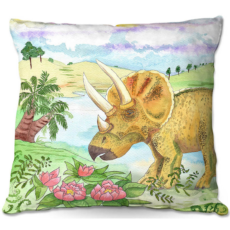 Reversible Throw Pillow, 16" x 16"