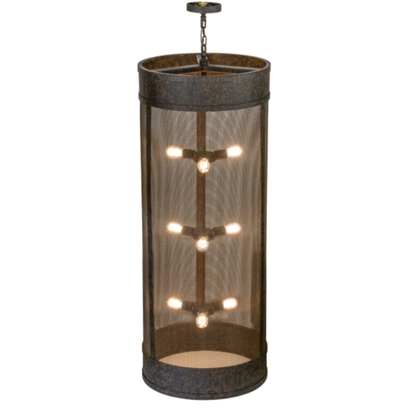 Cilindro 9 - Light Drum Chandelier