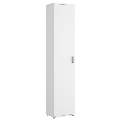 Dominica 1 Door Manufactured Wood Wardrobe