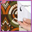 Geometric Circular Patterns Shower Curtains Extra Long-129749206