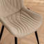Comfortable Padded Dining Chairs with Back Easy Assembly Upholstered Side Chair, Accent Chairs for Kitchen, Dining Room-1321863442