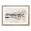 Mountain Reflection in Italy - Picture Frame Graphic Art Print-56915541-56915544
