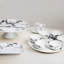 Marble Venice Fog Bone China Cake Stand