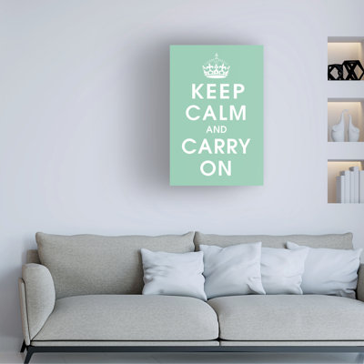 Marcus Jules Keep Calm Canvas Art