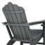 Lucus Poly HDPE Adirondack Chair with Cupholder-677126557