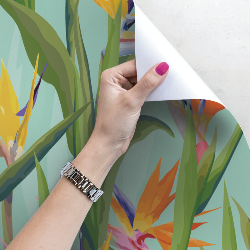 Hallsville Matte Mural, 208cm H x 146cm W