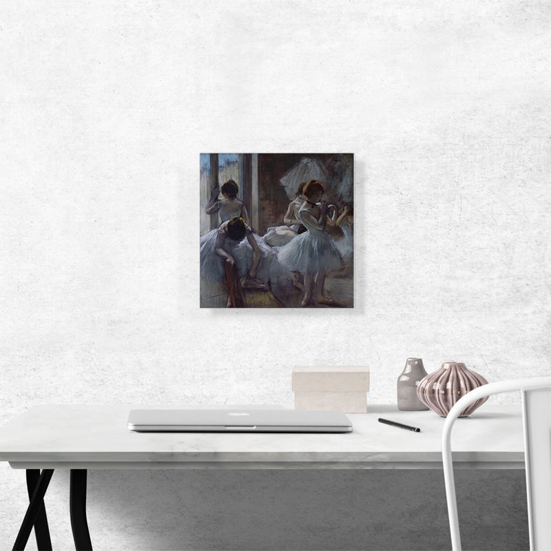 Danseurs - 1885 - impression, H 12 po x l 12 po x P 1,5 po