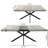 55.11'' -70.86"Retro Rectangular Stretch Dining Table-332851689