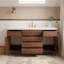 Freestanding Standard Single Vanity Bathroom Vanity With Top-93057650