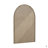 Arched Wall Mirror - Elegant Vanity Mirror for Bathroom, Living Room & Bedroom, Durable Framed Decor, Easy Installation-38105940